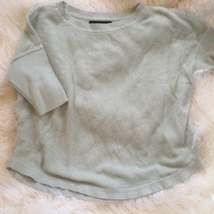 Banana Republic Boxy Crop Top